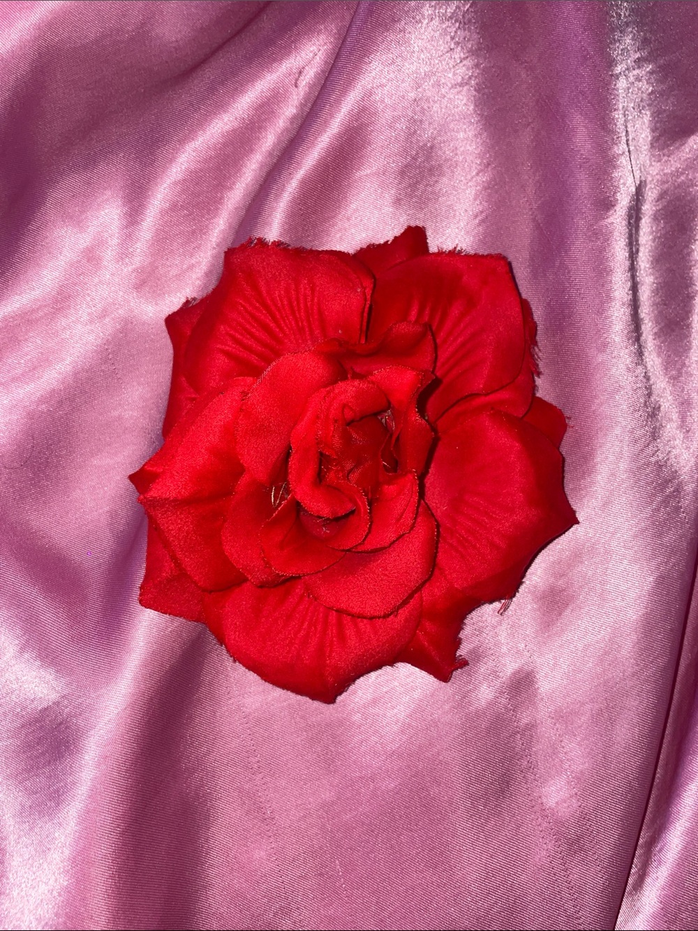 Forever 21 Red Rose Hair Clip ❤️